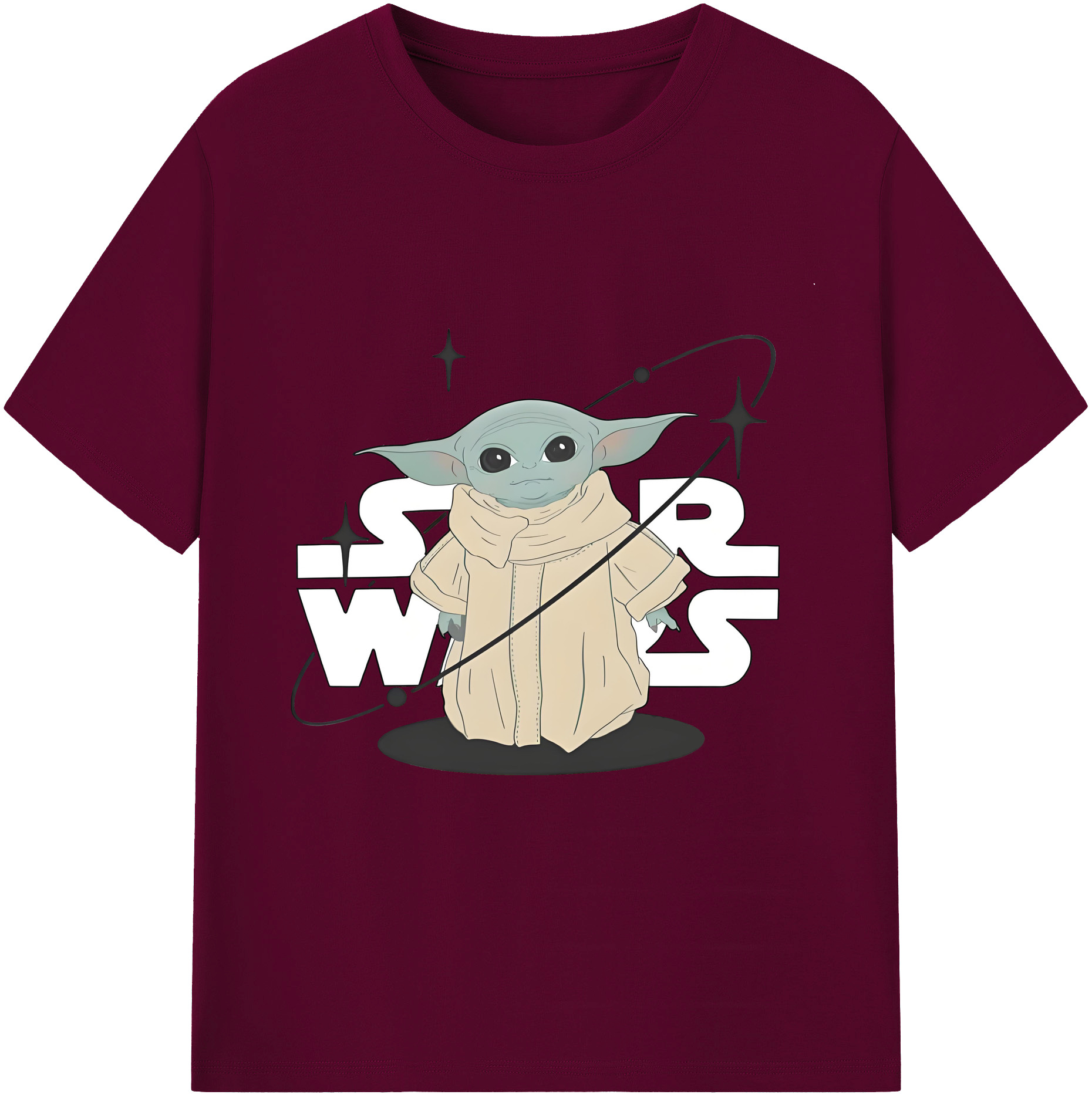 （画像用） スター・ウォーズ Star Wars レディースカジュアルプリントTシャツ（綿100％）